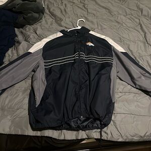 Denver Bronco retro Reebok windbreaker jacket